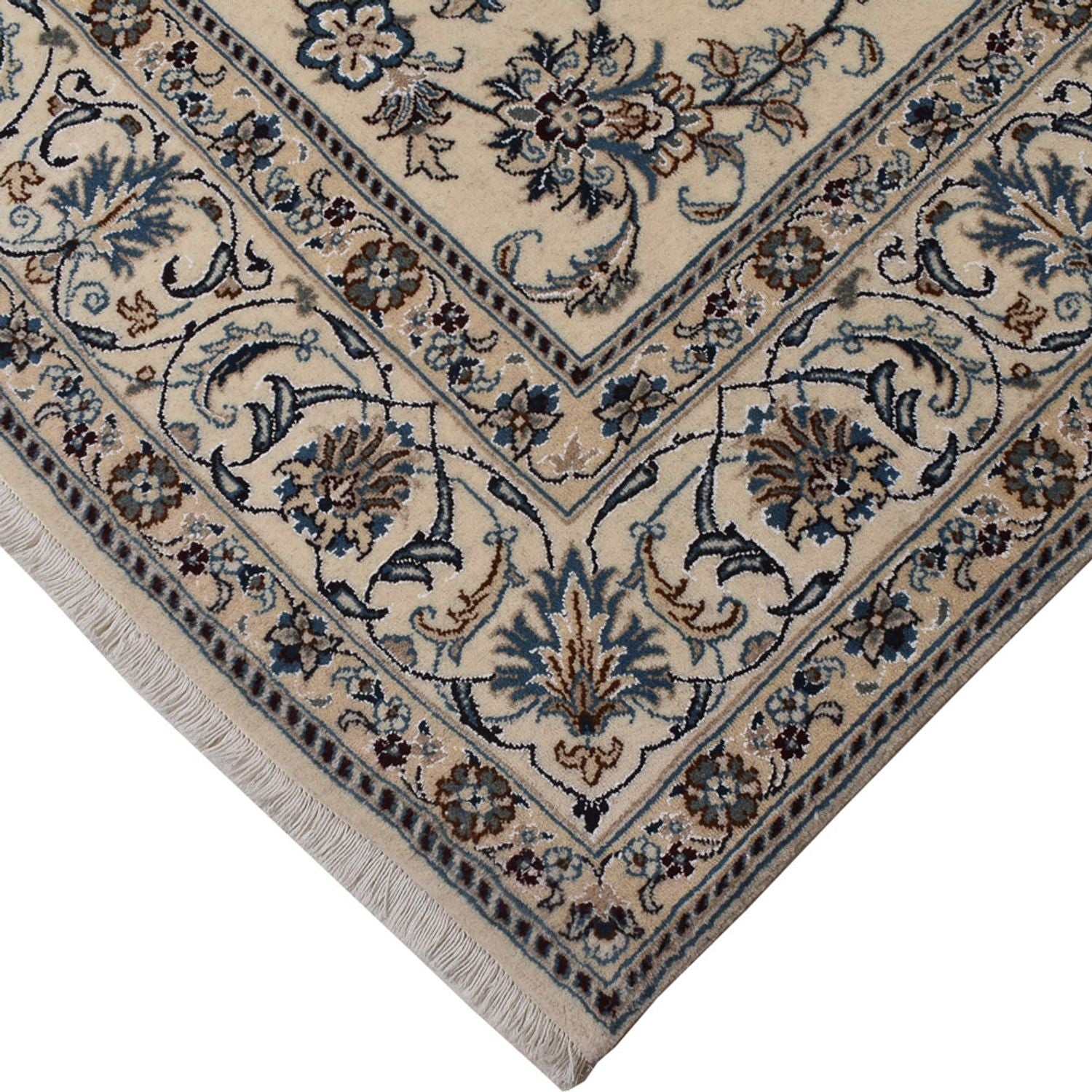 Alfombra persa - Nain - 301 x 195 cm - beige