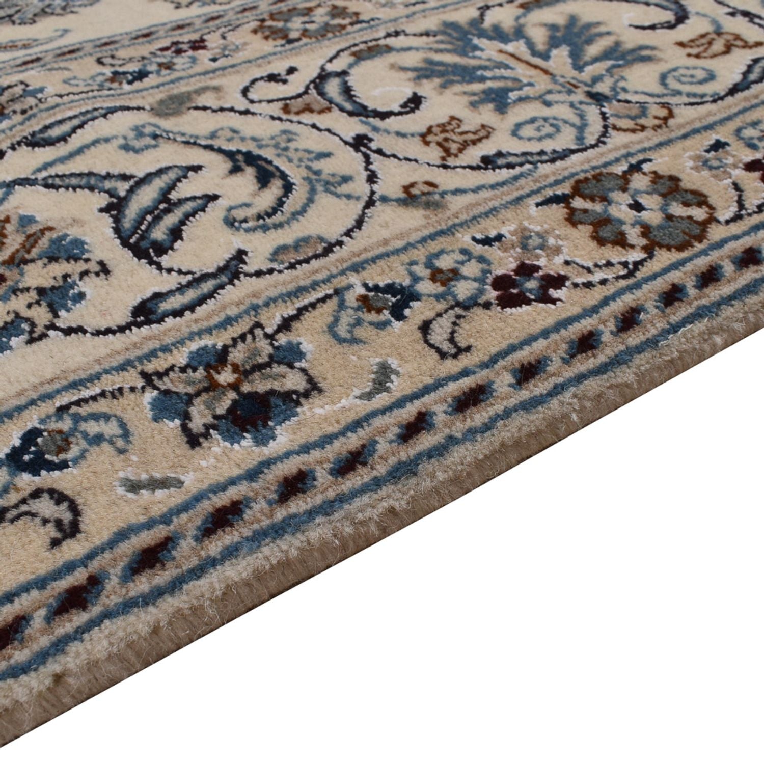 Alfombra persa - Nain - 301 x 195 cm - beige