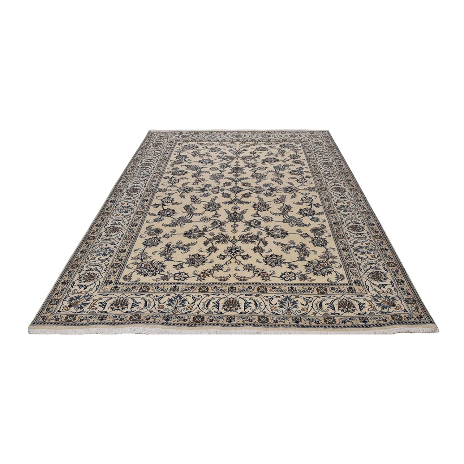 Alfombra persa - Nain - 301 x 195 cm - beige