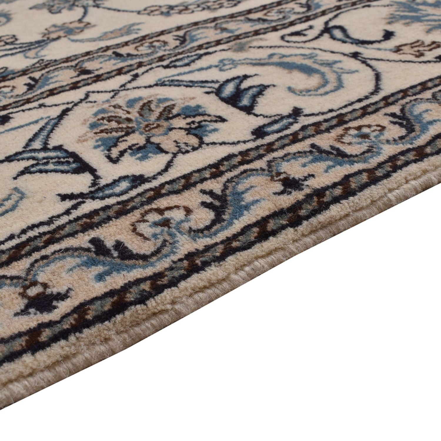 Alfombra persa - Nain - 295 x 195 cm - beige
