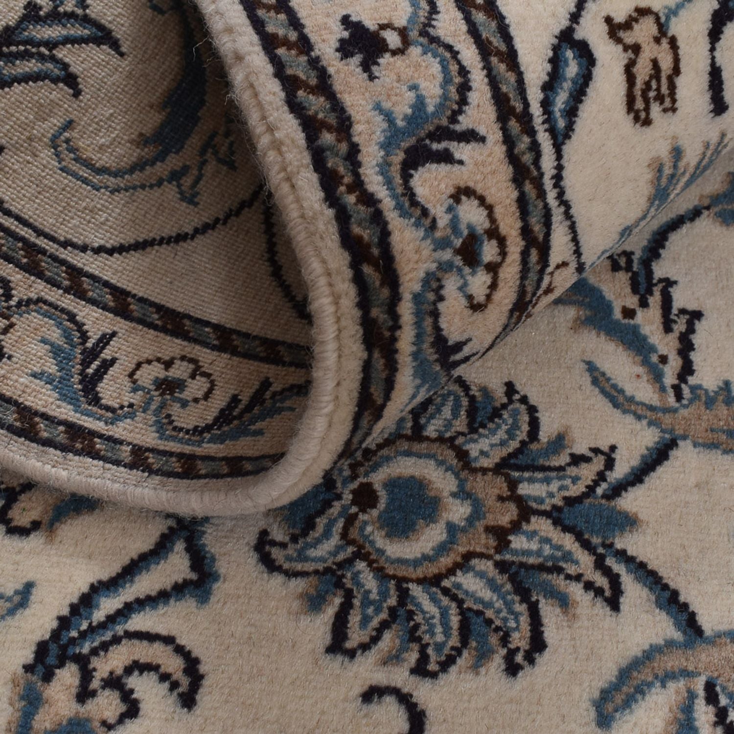 Alfombra persa - Nain - 295 x 195 cm - beige