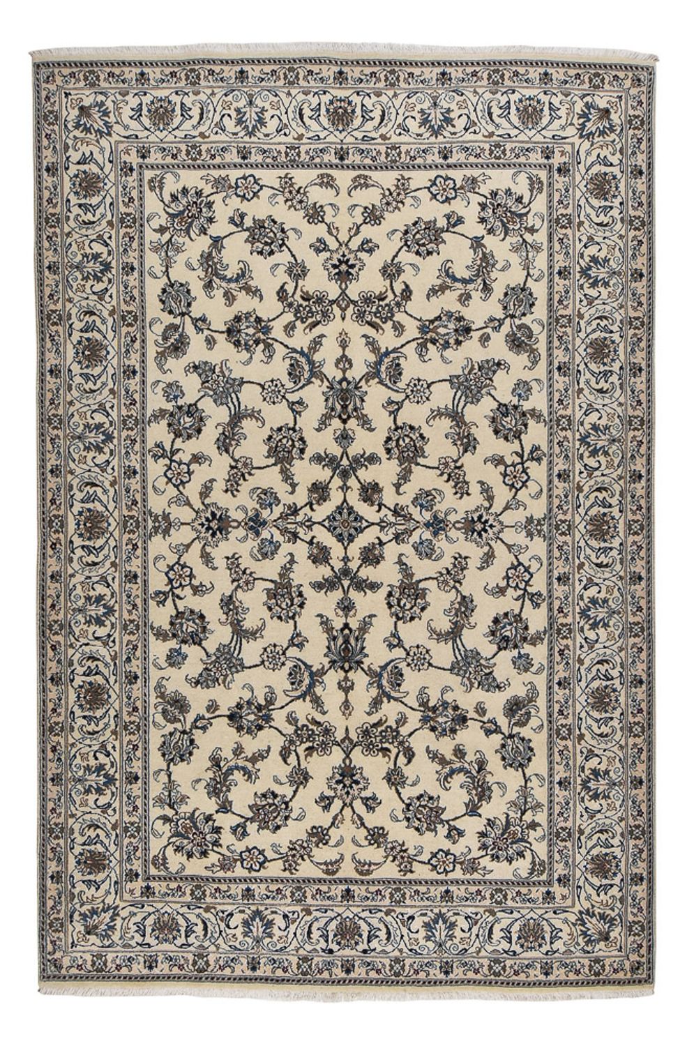 Alfombra persa - Nain - 300 x 195 cm - beige