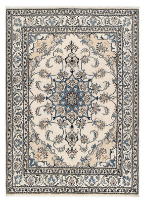 Alfombra persa - Nain - 205 x 147 cm - crema