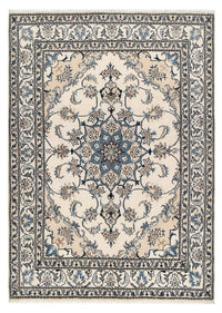 Alfombra persa - Nain - 205 x 147 cm - crema