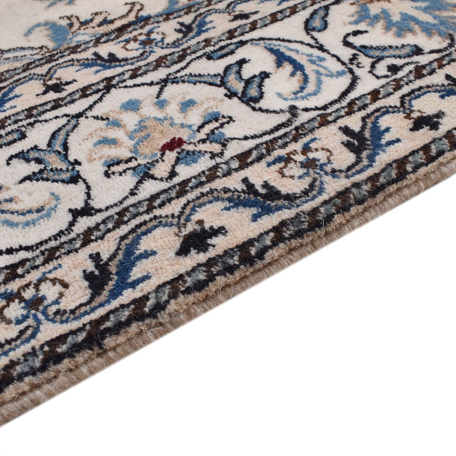 Alfombra persa - Nain - 205 x 147 cm - crema