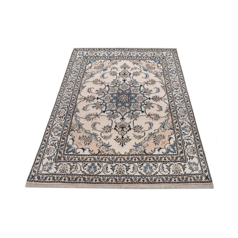 Alfombra persa - Nain - 205 x 147 cm - crema