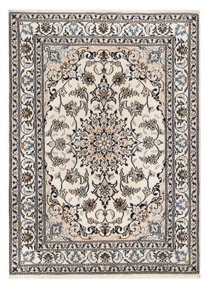 Alfombra persa - Nain - 202 x 146 cm - crema