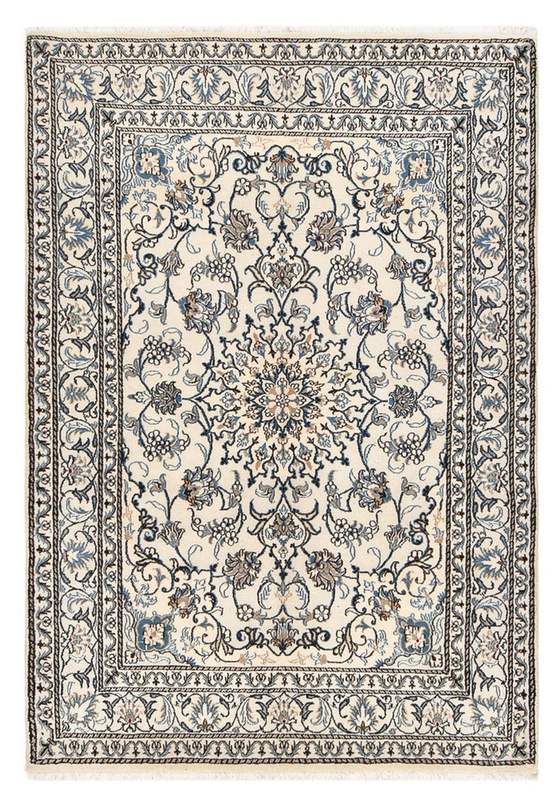 Alfombra persa - Nain - 218 x 150 cm - crema