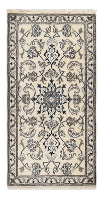 Alfombra persa - Nain - 138 x 67 cm - crema