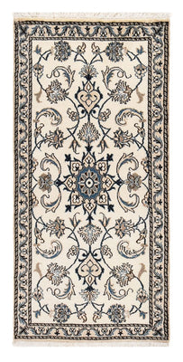 Alfombra persa - Nain - 140 x 69 cm - crema