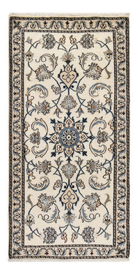Alfombra persa - Nain - 142 x 69 cm - crema