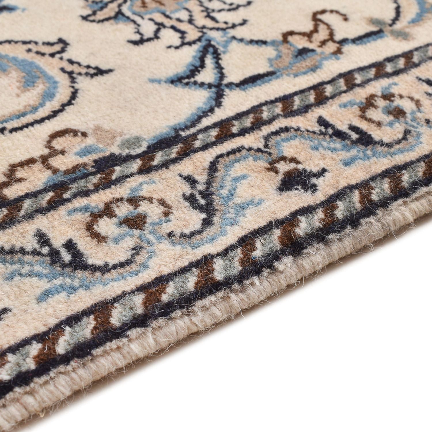 Alfombra persa - Nain - 142 x 69 cm - crema