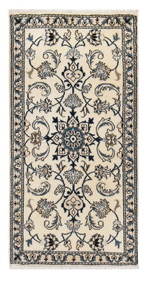 Alfombra persa - Nain - 137 x 69 cm - crema