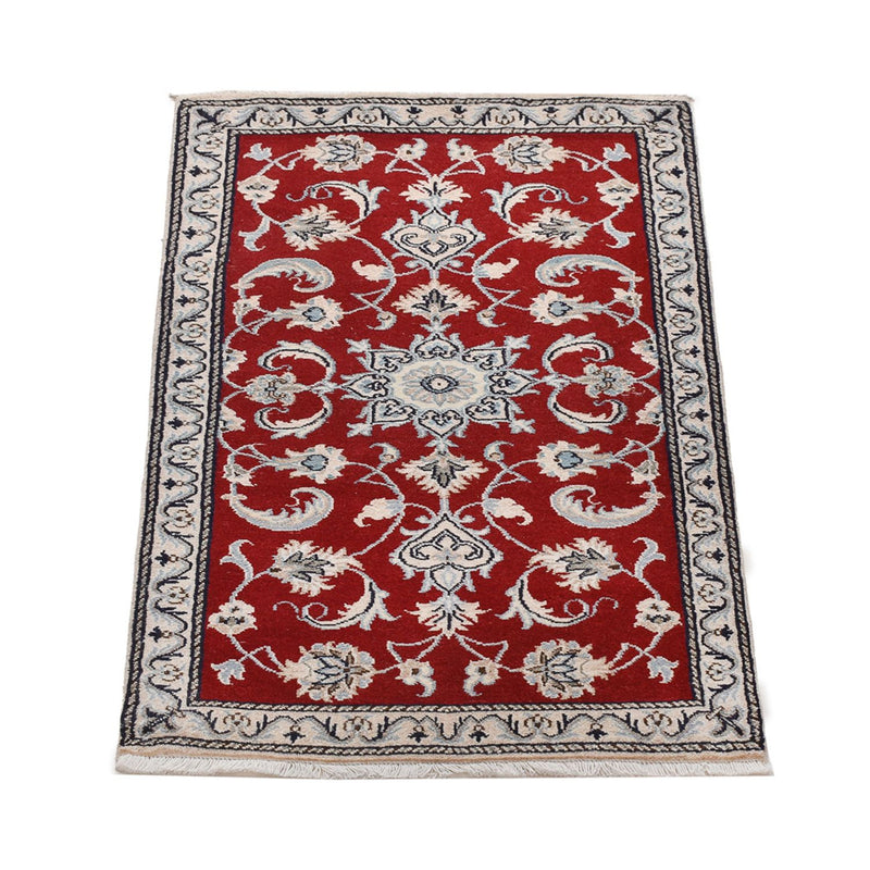Alfombra persa - Nain - 139 x 69 cm - rojo