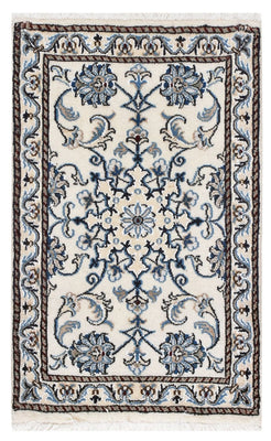 Alfombra persa - Nain - 90 x 56 cm - crema