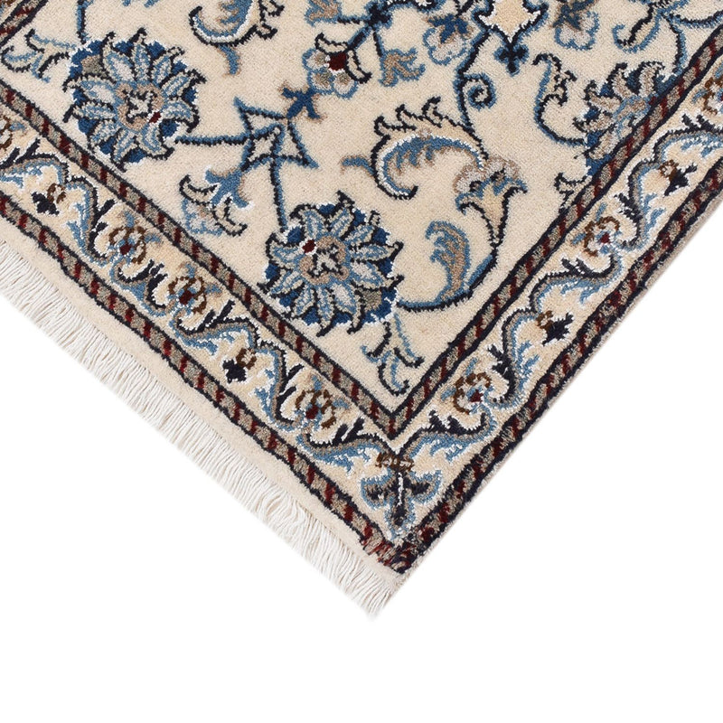 Alfombra persa - Nain - 90 x 56 cm - crema
