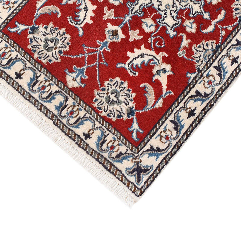 Alfombra persa - Nain - 89 x 57 cm - rojo