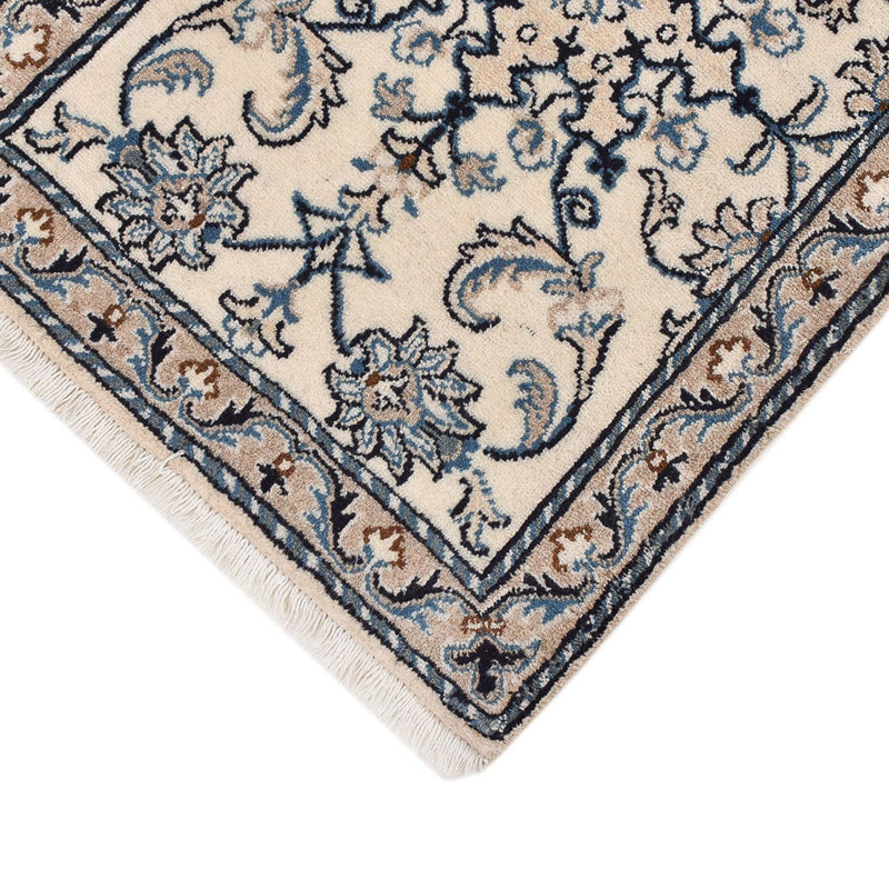 Alfombra persa - Nain - 84 x 56 cm - crema