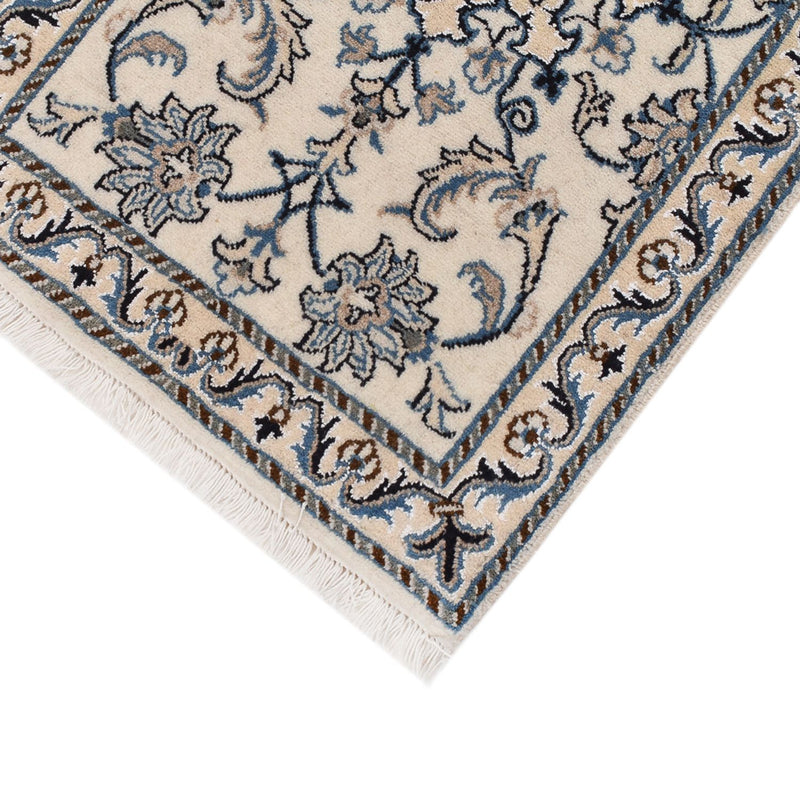 Alfombra persa - Nain - 92 x 60 cm - crema