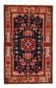 Alfombra persa - Nómada - 191 x 118 cm - azul oscuro