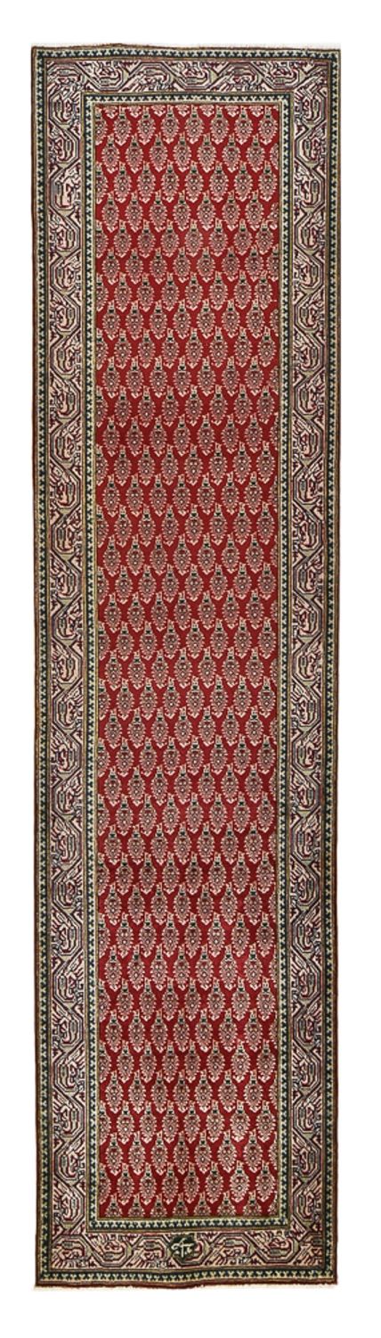 Alfombra de pasillo Alfombra persa - Tabriz - 337 x 83 cm - óxido
