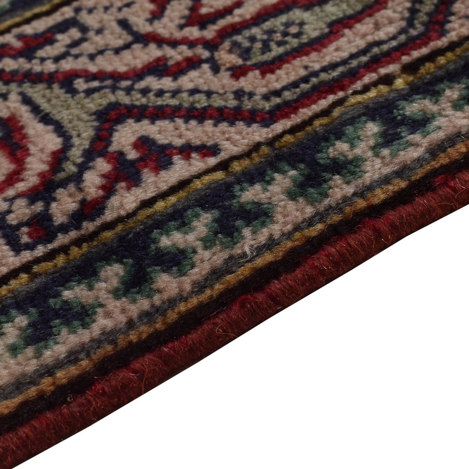 Alfombra de pasillo Alfombra persa - Tabriz - 337 x 83 cm - óxido