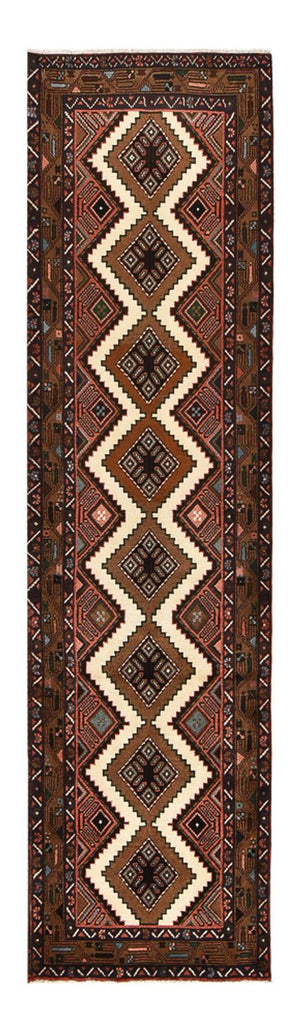 Alfombra de pasillo Alfombra persa - Nómada - 302 x 80 cm - multicolor