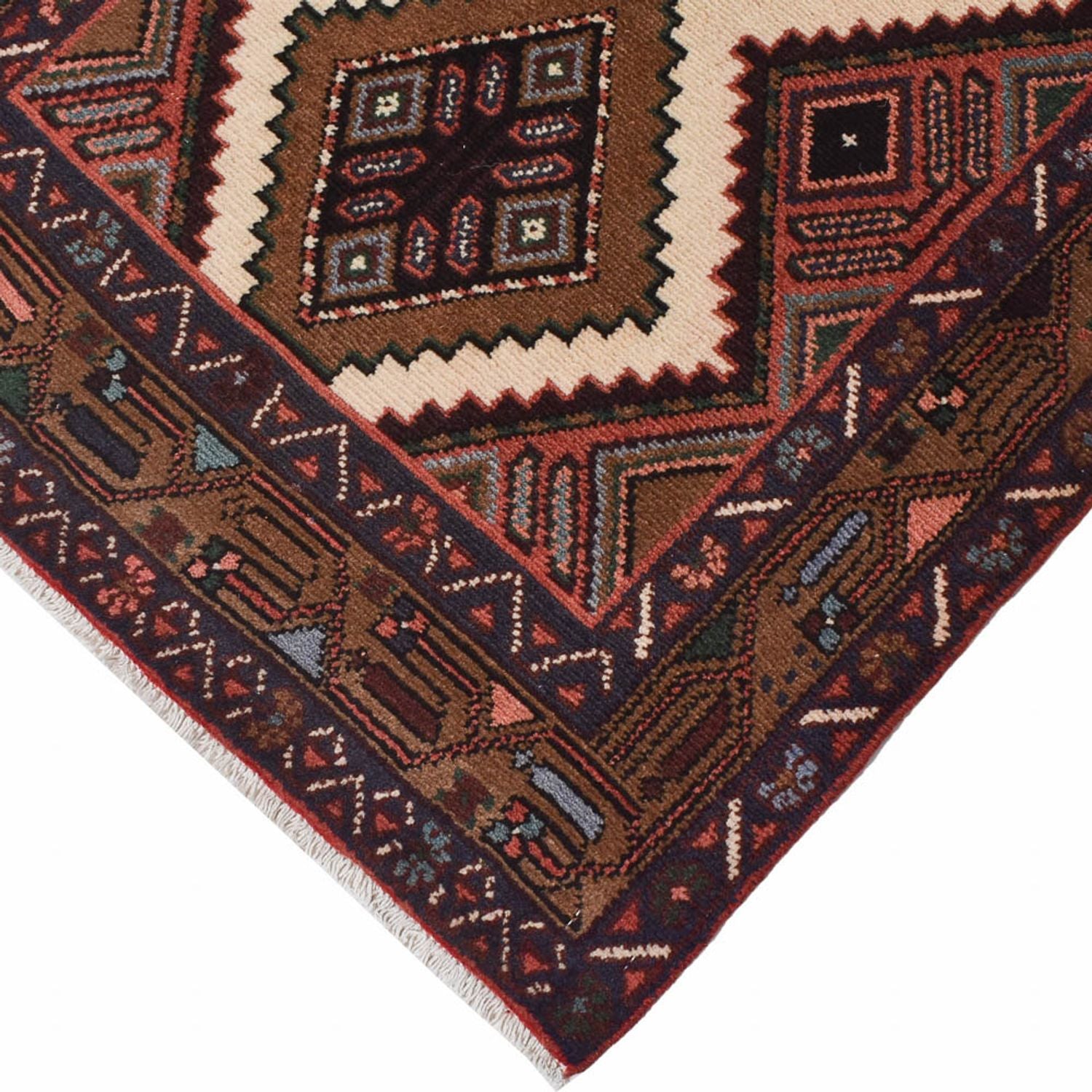Alfombra de pasillo Alfombra persa - Nómada - 302 x 80 cm - multicolor