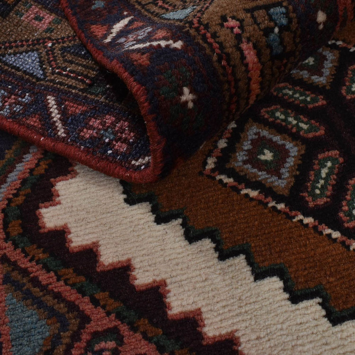 Alfombra de pasillo Alfombra persa - Nómada - 302 x 80 cm - multicolor