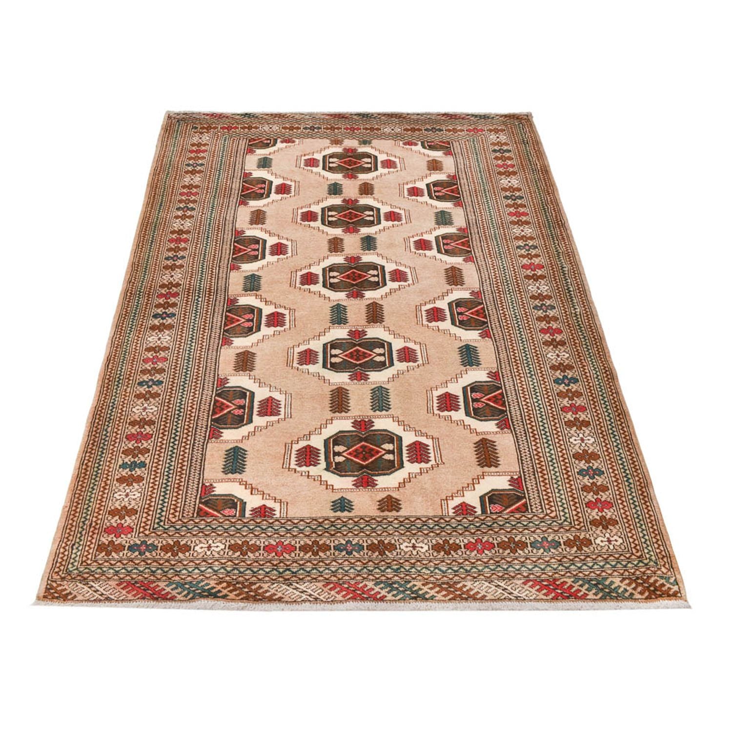 Alfombra Turkaman - 199 x 143 cm - multicolor