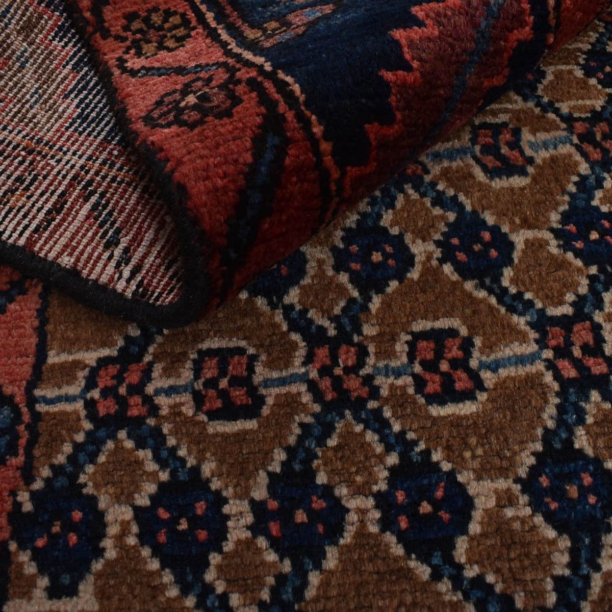 Alfombra persa - Nómada - 198 x 123 cm - multicolor