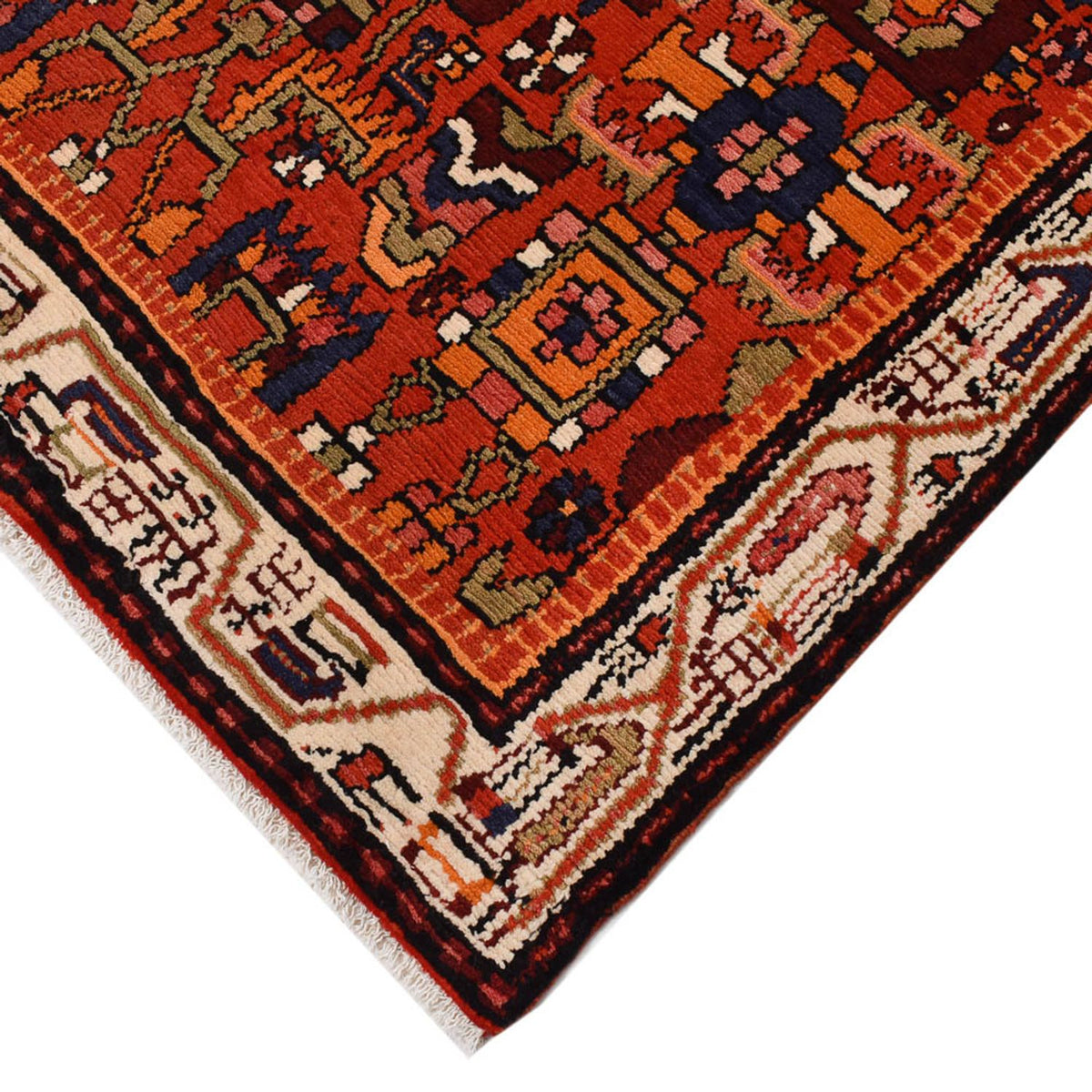 Alfombra persa - Nómada - 209 x 139 cm - multicolor