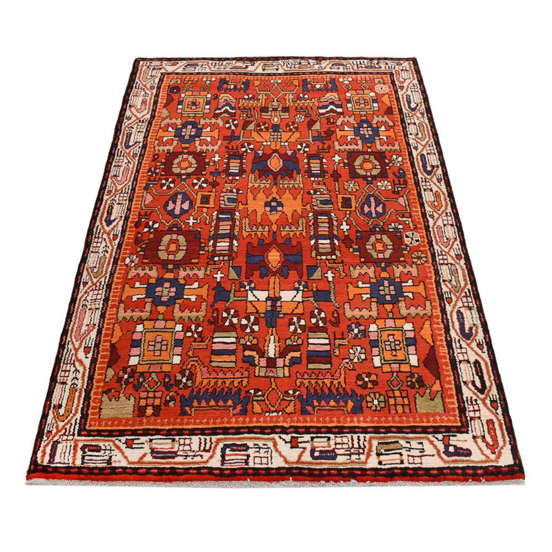 Alfombra persa - Nómada - 209 x 139 cm - multicolor