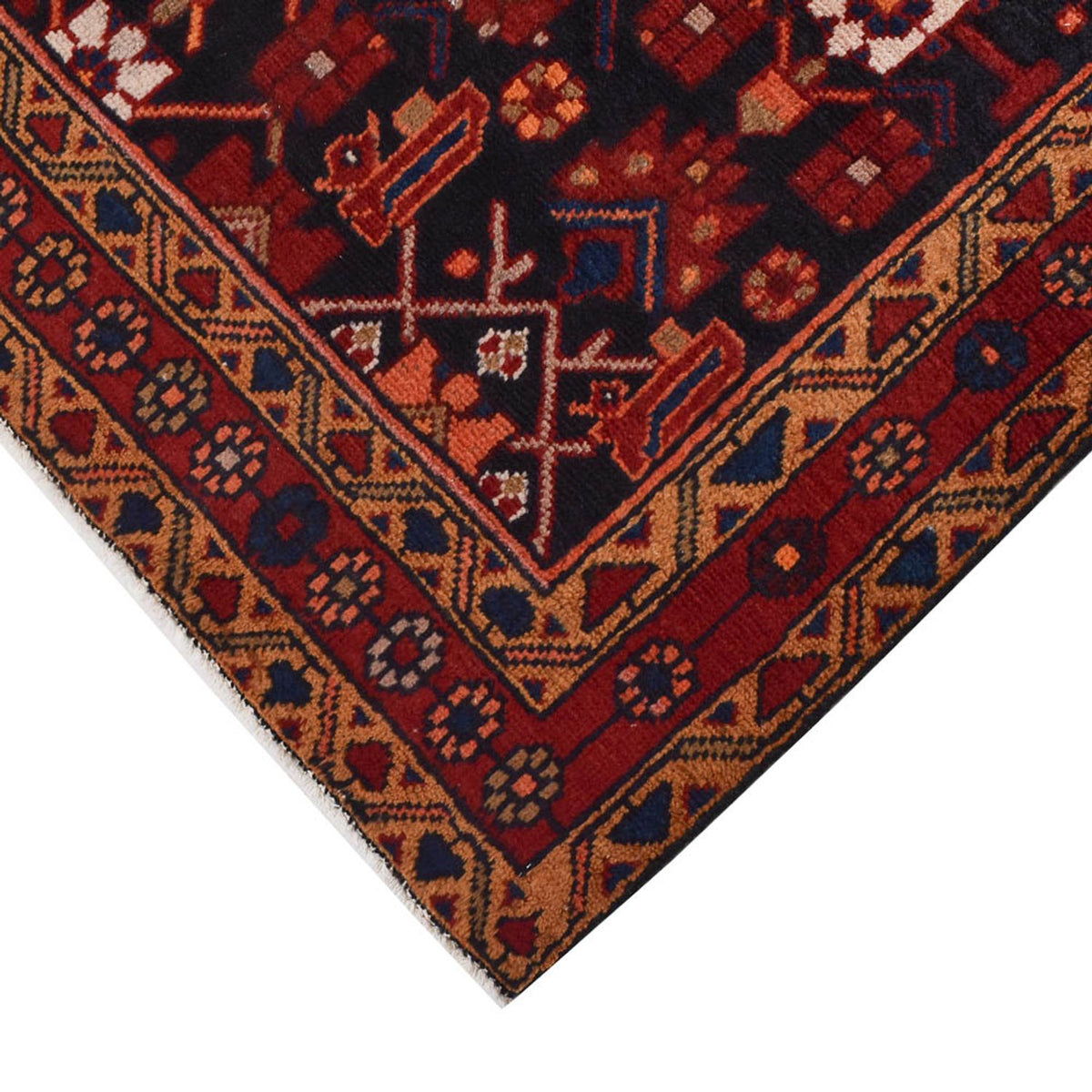 Alfombra persa - Nómada - 224 x 133 cm - multicolor
