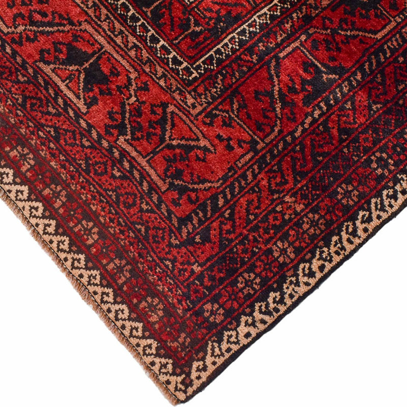 Alfombra Belutsch forma especial  - 198 x 114 cm - rojo