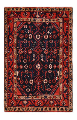 Alfombra persa - Nómada - 173 x 111 cm - azul oscuro