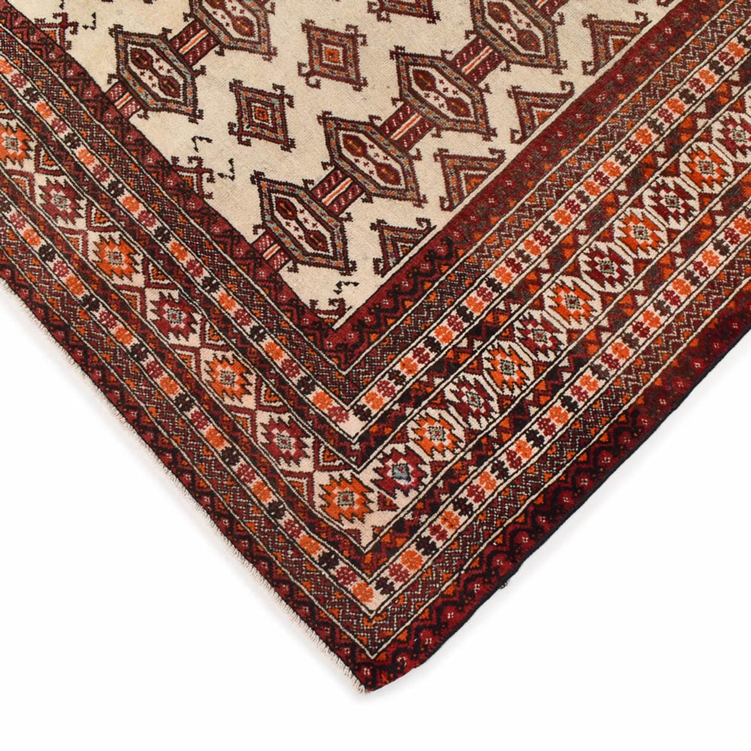 Alfombra Turkaman - 204 x 121 cm - beige