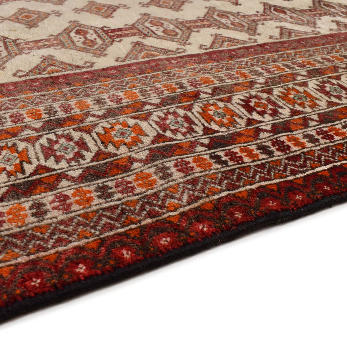 Alfombra Turkaman - 204 x 121 cm - beige