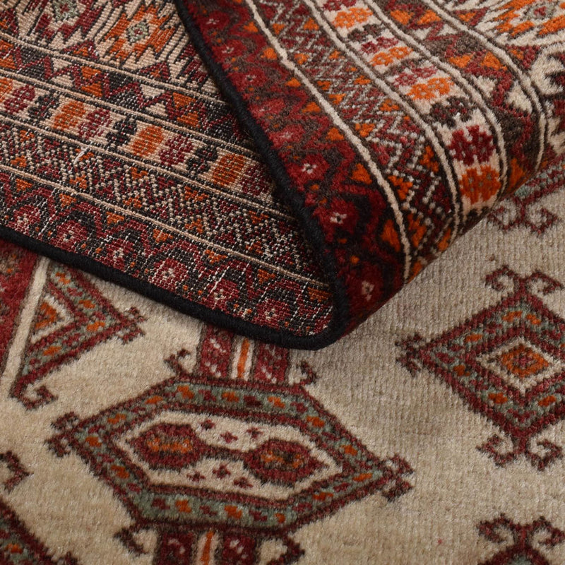 Alfombra Turkaman - 204 x 121 cm - beige