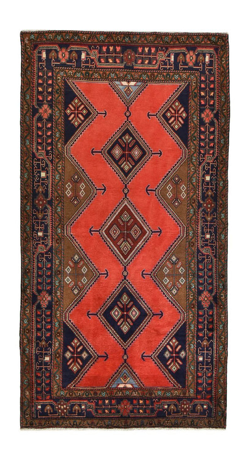Alfombra de pasillo Alfombra persa - Nómada - 280 x 147 cm - rojo