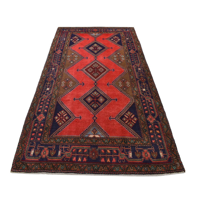 Alfombra de pasillo Alfombra persa - Nómada - 280 x 147 cm - rojo