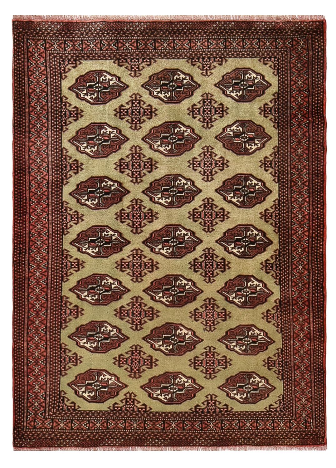 Alfombra Turkaman - 178 x 131 cm - multicolor
