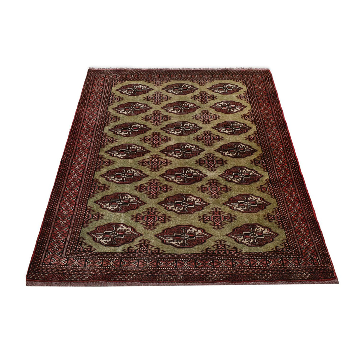 Alfombra Turkaman - 178 x 131 cm - multicolor