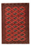 Alfombra Turkaman - 188 x 126 cm - rojo