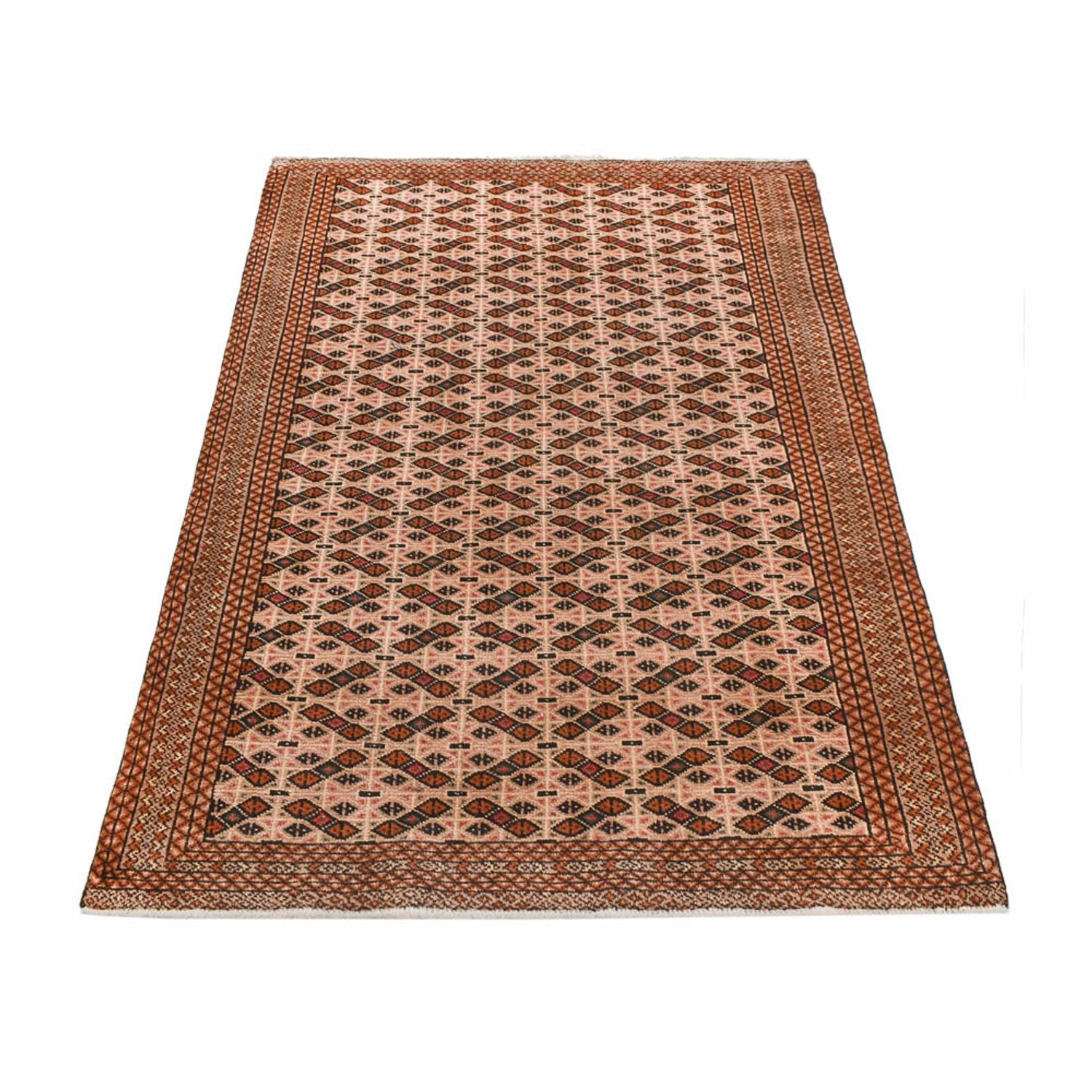 Alfombra Turkaman - 191 x 130 cm - beige oscuro