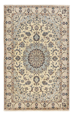 Alfombra Persa - Nain - Real - 204 x 126 cm - beige