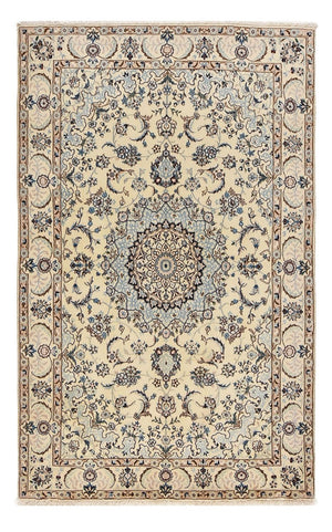 Alfombra Persa - Nain - Real - 204 x 126 cm - beige