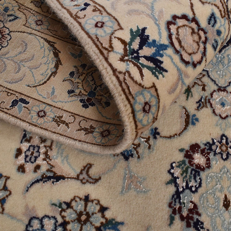 Alfombra Persa - Nain - Real - 204 x 126 cm - beige