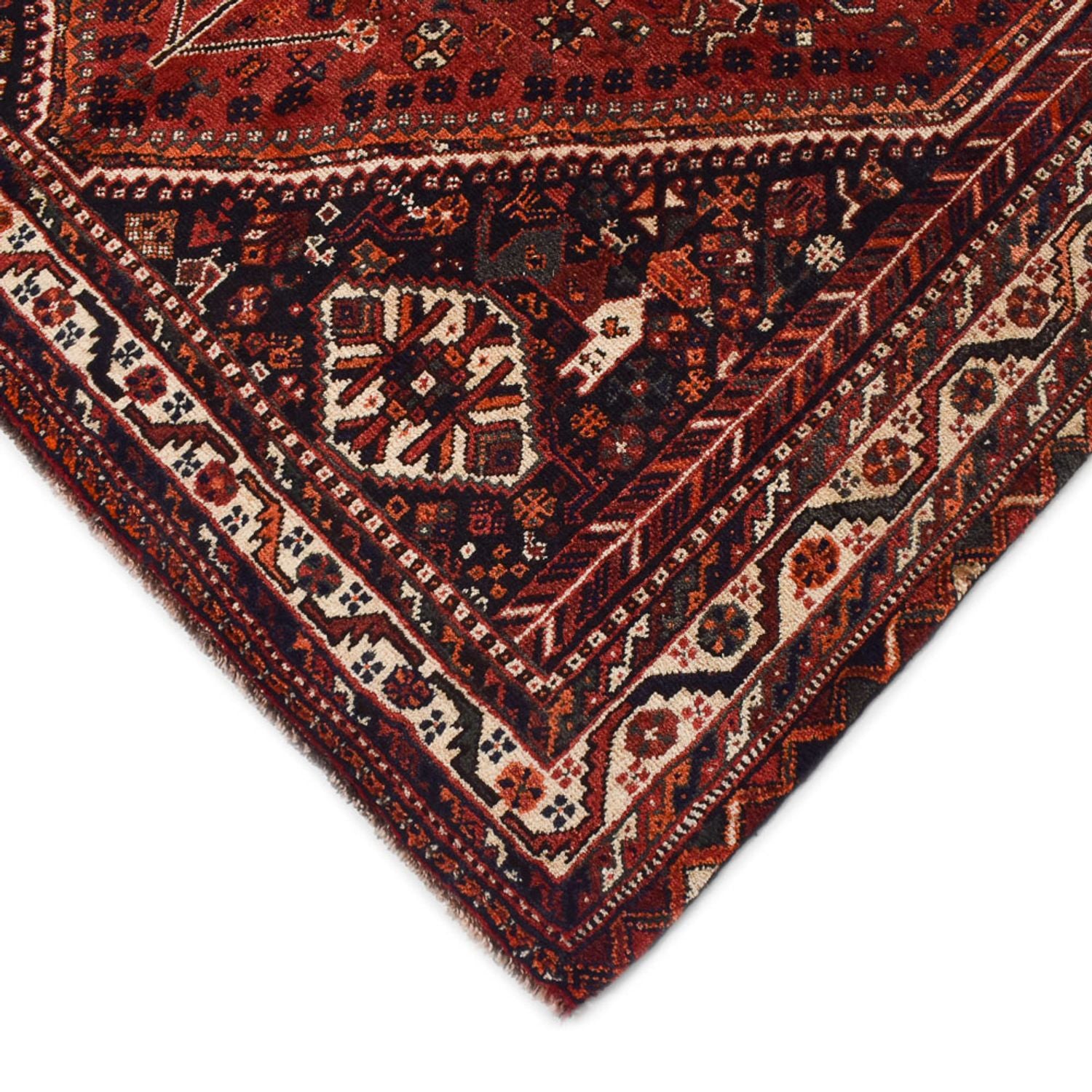 Alfombra persa - Nómada - 281 x 178 cm - rojo