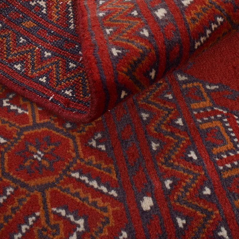 Alfombra de pasillo Alfombra Turkaman - 287 x 102 cm - rojo